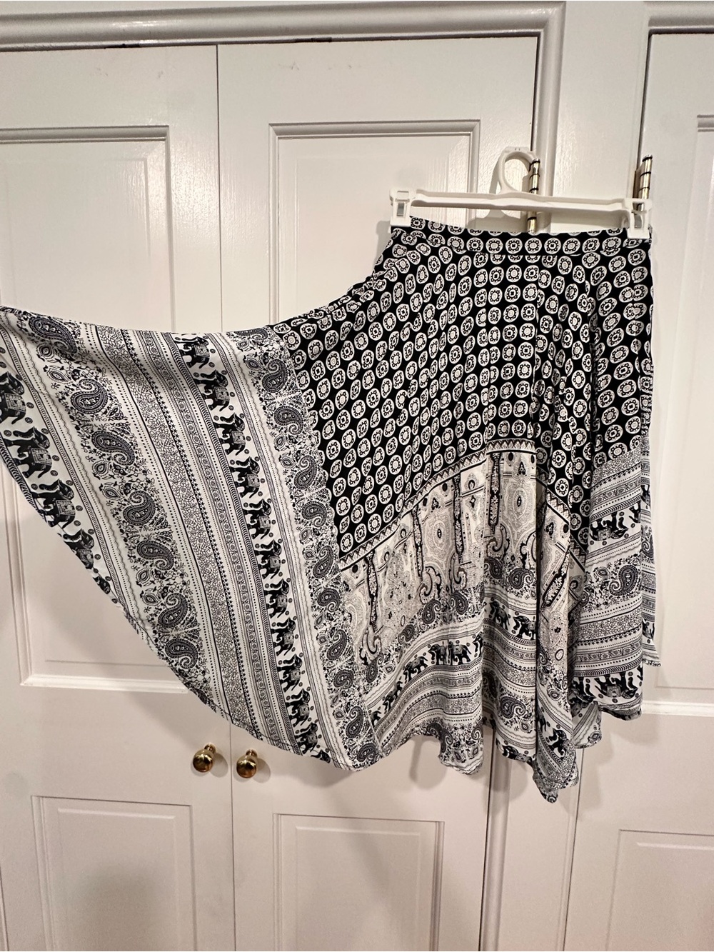 Flowing Bias Cut Skirt - (Medium)